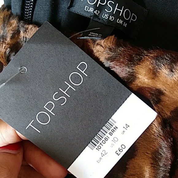Topshop leopard print dress - Picture 4 of 4